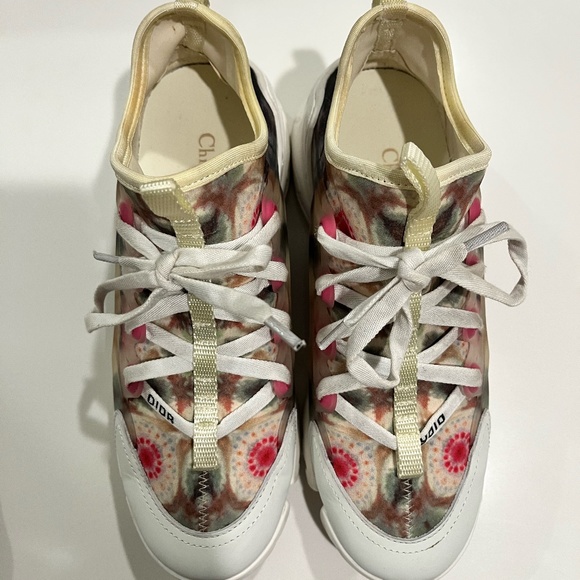 Dior Neoprene Rubber Kaleidiorscopic D-connect Sneakers - Picture 1 of 4